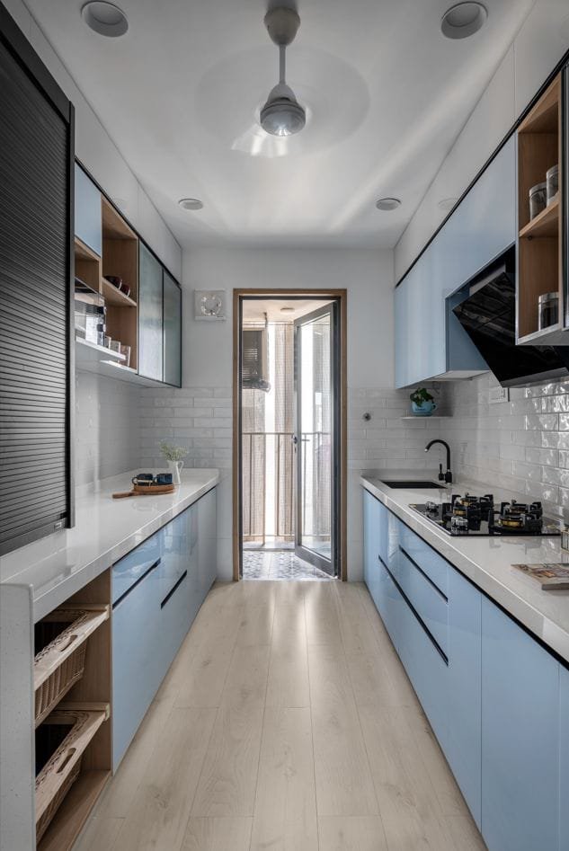 Parallel kitchen